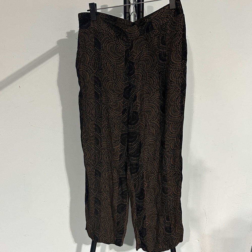 Philosophy Large Dark Patterned Trousers
